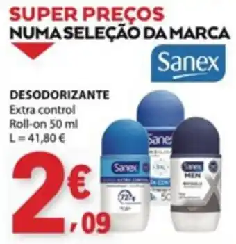E.Leclerc Desodorante sanex promoção