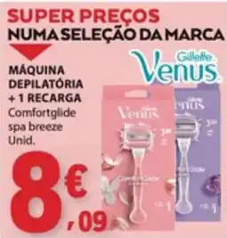 E.Leclerc Máquina depilatória gillette venus promoção