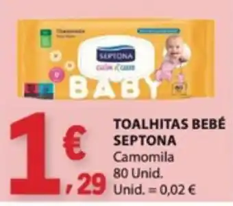E.Leclerc toalhitas bebé septona promoção