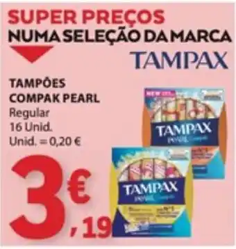 E.Leclerc tampões compak pearl promoção