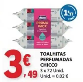 E.Leclerc toalhitas perfumadas chicco promoção