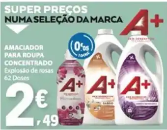 E.Leclerc Amacidor para roupa concentrado A+ promoção