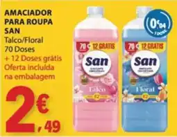 E.Leclerc Amaciador para roupa san talco/floral promoção