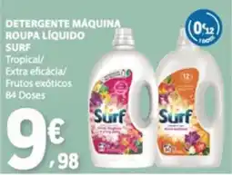 E.Leclerc Detergente máquina roupa líquido surf promoção