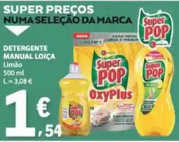 E.Leclerc Detergente manual loiça super pop promoção