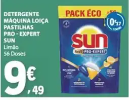 E.Leclerc Detergente máquina loiça pastilhas pro-expert sun limão promoção