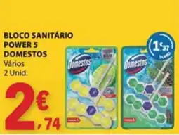 E.Leclerc bloco sanitário power 5 domestos promoção