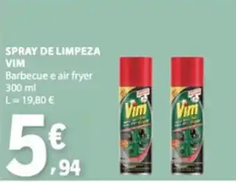 E.Leclerc Spray de limpeza vim barbecue e air fryer promoção