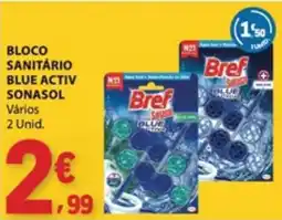 E.Leclerc Bloco sanitário blue activ sonasol promoção