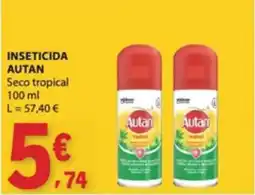 E.Leclerc Inseticida autan seco tropical promoção