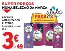 E.Leclerc Recarga ambientador elétrico glade lavanda & jasmim unid. promoção