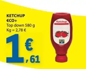 E.Leclerc Ketchup eco+ promoção