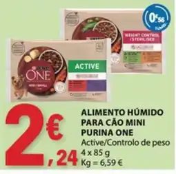 E.Leclerc Alimento húmido para cão mini purina one promoção