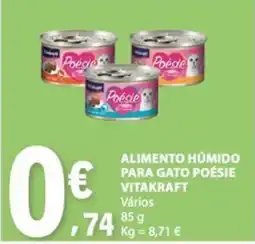 E.Leclerc Alimento húmido para gato poésie vitakraft promoção