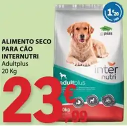 E.Leclerc alimento seco para cão internutri adultplus promoção