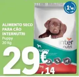 E.Leclerc Alimento seco para cão internutri puppy promoção