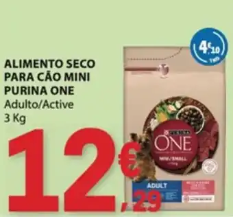 E.Leclerc alimento seco para cão mini purina one promoção