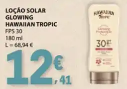 E.Leclerc Loção solar glowing hawaiian tropical fps 30 promoção