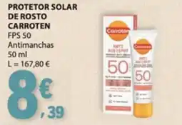 E.Leclerc Protetor solar de rosto caroten promoção