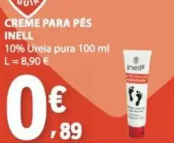 E.Leclerc Creme para pés inell promoção