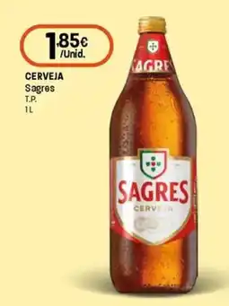 Intermarché Cerveja sagres t.p. promoção