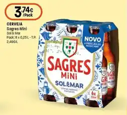 Intermarché Cerveja sagres mini promoção