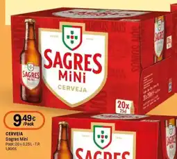Intermarché Cerveja sagres mini promoção