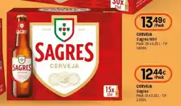 Intermarché Cerveja sagres promoção