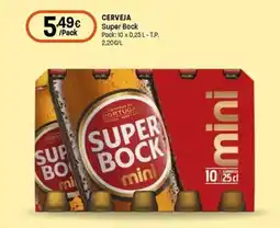 Intermarché Cerveja super bock promoção