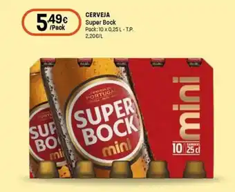 Intermarché Cerveja super bock promoção