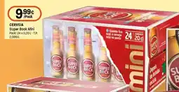 Intermarché Cerveja super bock mini promoção