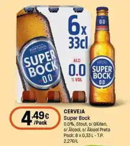 Intermarché Cerveja super bock promoção