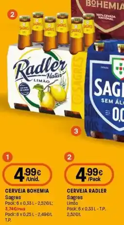 Intermarché Cerveja radler sagres promoção