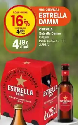 Intermarché Cerveja estrella damm original promoção