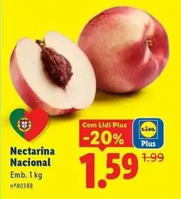 Lidl com - nectarina nacional promoção