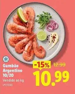 Lidl Gambão argentino 10/20 promoção
