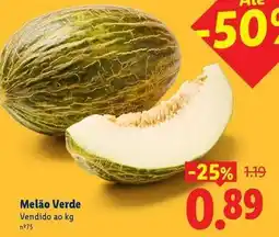 Lidl Melão verde promoção