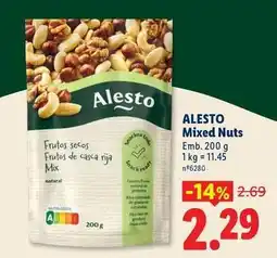 Lidl Alesto - mixed nuts promoção