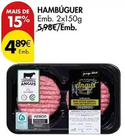Pingo Doce Angus - hambúguer promoção