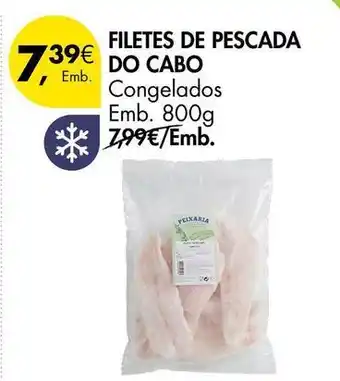Filetes de pescada do cabo