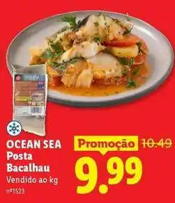Lidl Ocean sea - posta bacalhau promoção