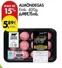 Pingo Doce Angus - almôndegas promoção