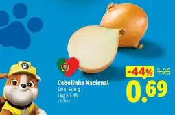 Lidl Nacional - cebolinha promoção