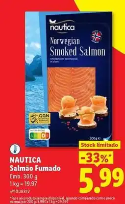 Lidl com - salmão fumado promoção