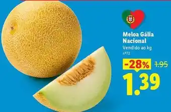 Lidl Nacional - meloa gália promoção