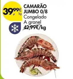 Pingo Doce Jumbo - camarão 0/8 promoção
