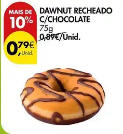 Pingo Doce Dawnut recheado c/chocolate promoção