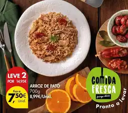 Pingo Doce Pato - arroz de promoção