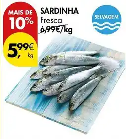 Pingo Doce Sardinha promoção