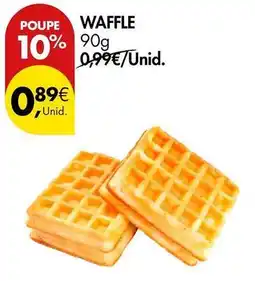 Pingo Doce Waffle promoção